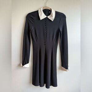 Nasty Gal Wednesday Addams Pilgrim dress